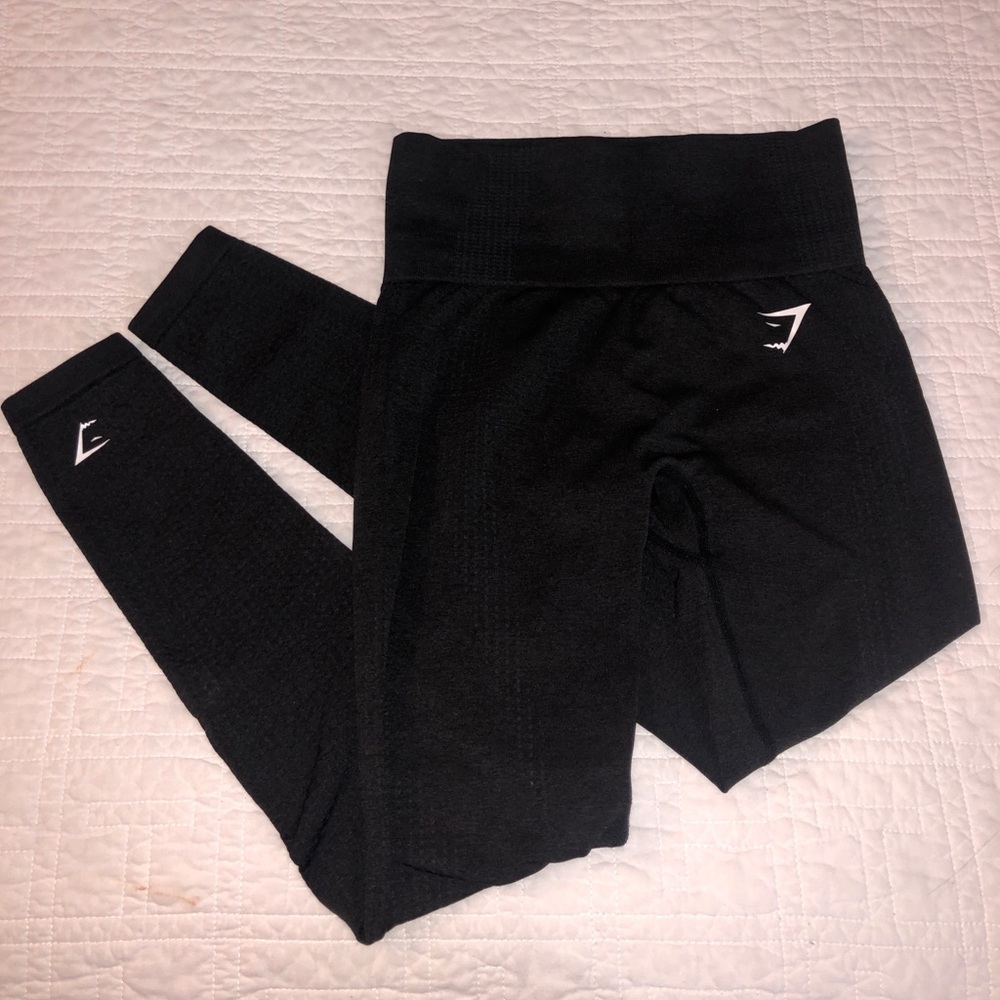 Gymshark vital black seamless leggings